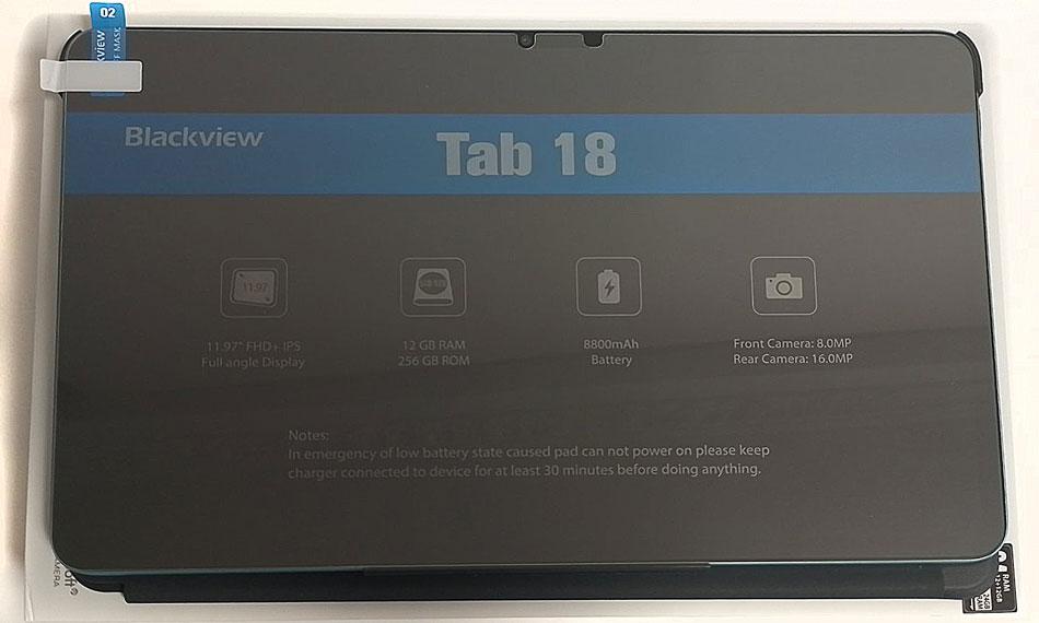 Захисне скло Планшет Blackview Tab 18, фото 1