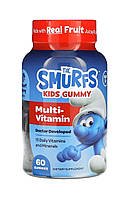 The Smurf Жевательные мультивитамины, для детей от 3 лет, ягодный вкус, 60 жевательных конфет