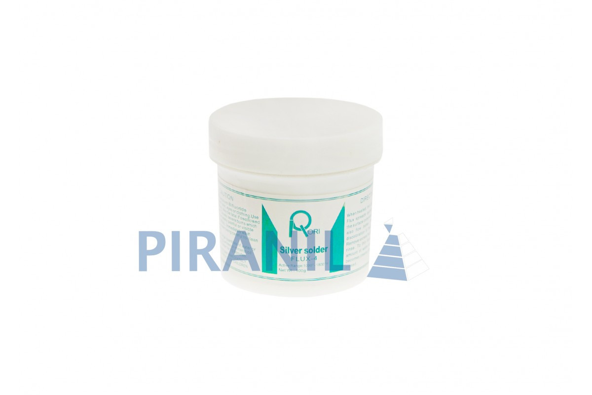 Флюс Rori Silver Solder Flux-4 для пайки срібла та мідних сплавів, 100 г