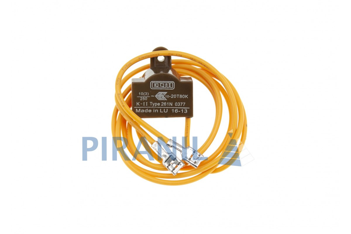 Датчик для холодильника ELTH K-II Type 261N 0377 (20T80K), 2 помаранчевих дроти