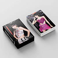 Карточки blackpink K-POP lomo кейпоп карти к поп блек пінк блэкпінк - Lisa -  55 шт