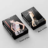 Карточки blackpink K-POP lomo кейпоп карти к поп блек пінк блэкпінк - Lisa -  55 шт, фото 6