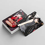 Карточки blackpink K-POP lomo кейпоп карти к поп блек пінк блэкпінк - Lisa -  55 шт, фото 2