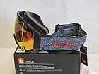 Гірськолижна маска Bolle Supreme OTG Dark Grey Red Лінза Фотохромная S1-S3 Phantom Fire Red Photochromic, фото 11