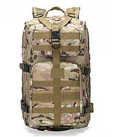 Рюкзак тактический армейский штурмовой на 35л трехдневный мультикам, удобный высококачественный рюкзак для ВСУ