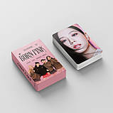 Карточки blackpink K-POP lomo кейпоп карти к поп блек пінк блэкпінк - Born Pink #2 -  55 шт, фото 4