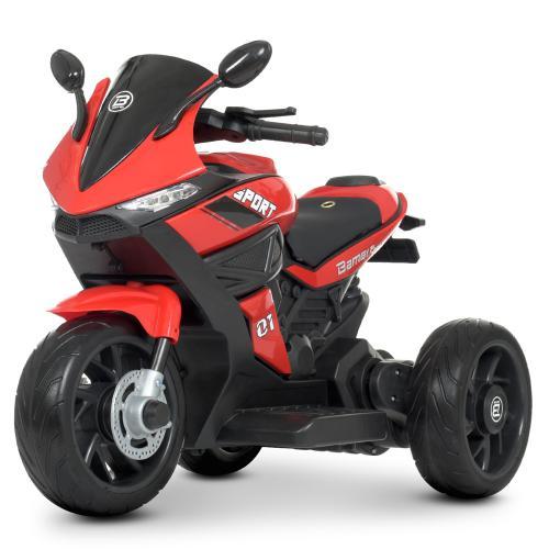 Дитячий електромотоцикл 3 колісний Bambi M 4454EL-3, Червоний