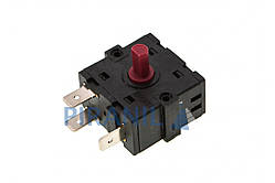 Перемикач режимів обігрівача DeLonghi 222-1 C-8 на 3 контакти, сумісний з TRD та ECF моделями