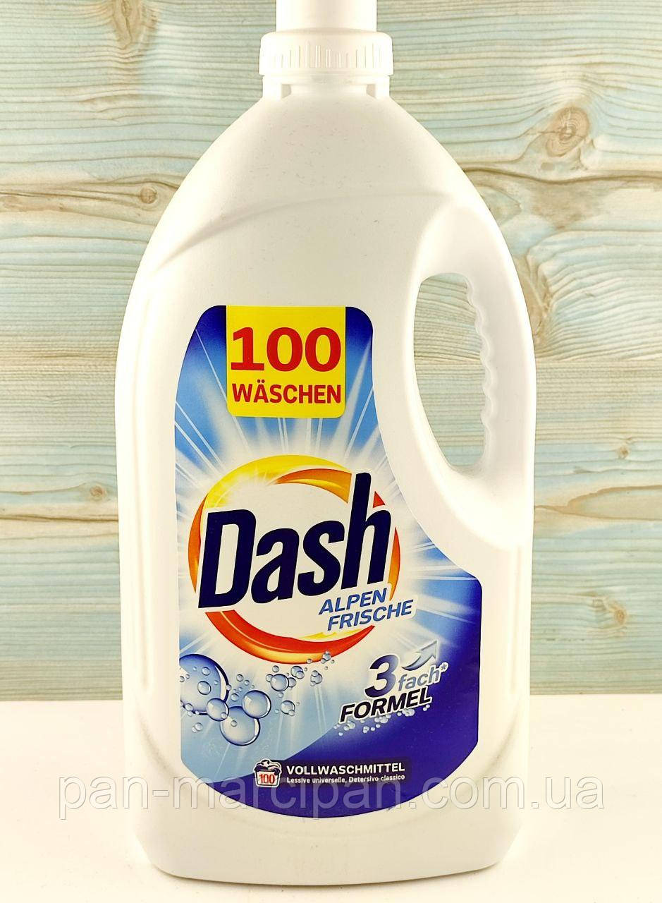 Гель для прання універсальний Dash Alpen Frische 100 прань 5 л (Німеччина), фото 1