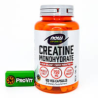 Креатин NOW Foods Sports Creatine Monohydrate 750 мг 120 кап.