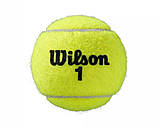 М'ячі тенісні Wilson Roland Garros ALL СT 3 BALL WRT126400 (3 шт.), фото 4