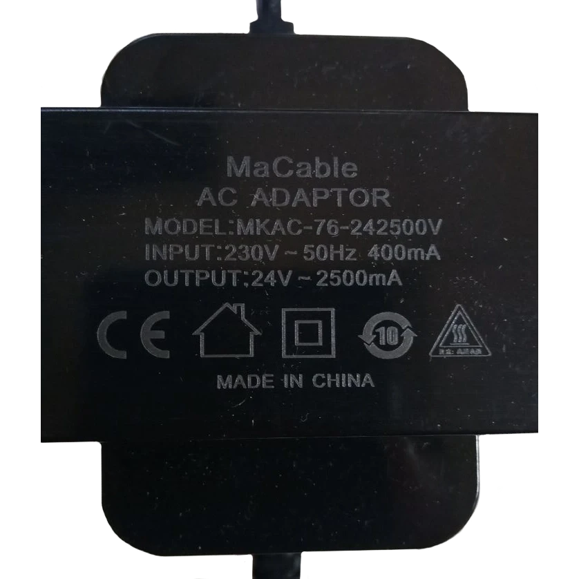 Блок живлення Hikvision MKAC-76-242500V 24В 2.5A, фото 1