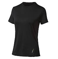 Женская спортивная футболка, размер M/L, цвет черный