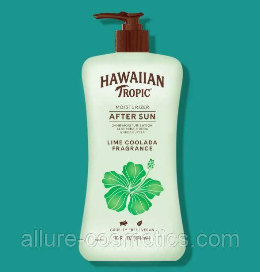 Зволожувальний Лосьйон після засмаги Лаймова прохолода Hawaiian Tropic After sun moisturizer 474 мл
