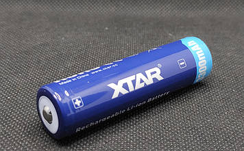 Аккумулятор Li-ion Xtar 18650P 3,7V 3200mAh с защитой (1шт.)