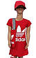 Сукня Adidas, у наборі сумка, зріст 110, 116, 122, 128см., фото 3