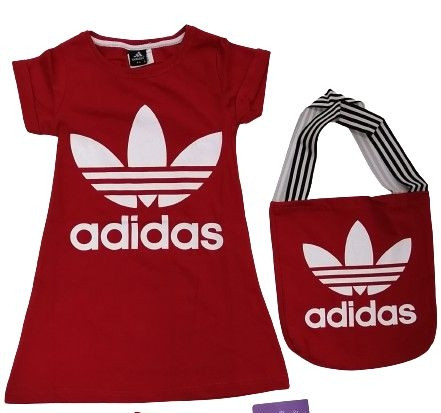 Літня сукня Adidas, у наборі сумка, зріст 110, 116, 122, 128, 140, см.