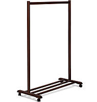 Вішалка підлогова для одягу Спліт одинарна горіх ТМ Мікс Меблі