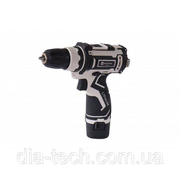 Дриль-шурупокрут акумуляторний Елпром ЭДША-12-2Li SET (з набором), фото 1