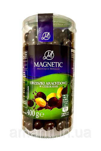 ДРАЖЕ MAGNETIC «Арахіс у темній глазурі», 400г