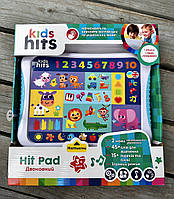 Планшет музичний Kids Hits KH01/012 "Двомовний" кольори,цифри,тварини,абетка, на укр.та англ.мовах