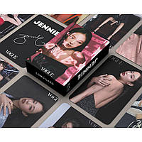 Карточки blackpink K-POP lomo кейпоп карточки к поп блек пинк блэкпинк - Jennie Vogue - 55 шт