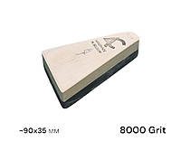 Камень для заточки (Coticule Schist) Bout ~90мм*35мм (не ровной формы площадью 31 см2) 8000/0 Grit, гранатовый