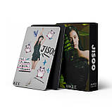 Карточки blackpink K-POP lomo кейпоп карти к поп блек пінк блэкпінк - Jisoo Vogue -  55 шт, фото 4