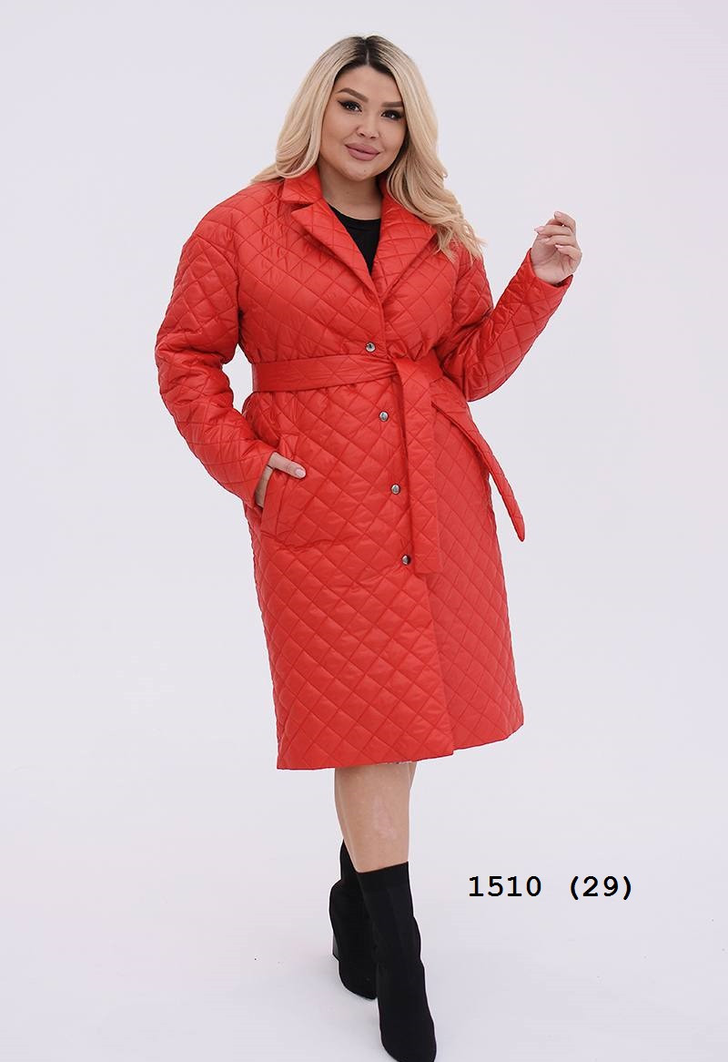 Пальто жіноче батальне 1510 (29), фото 1