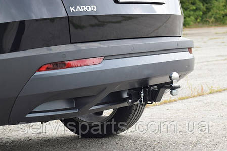 Фаркоп Skoda Karoq 2016- (Шкода Карок) квадратна вставка, фото 1