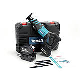 Акумуляторна шабельна пила Makita BJR186Z 36V 5.0 Ah, АКБ шабельна пила Макіта, електроніжування, фото 11