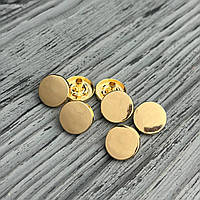 Кнопка Таблетка 20 мм золото