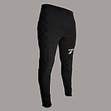 Штани воротарські дитячі із захистом Brave GK чорні, фото 2