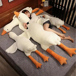 М'яка іграшка подушка Гусак-Обнімусь 130 см