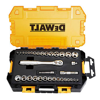 Набір головок 1/4, 3/8, 34 предметів DeWALT DWMT45034-0
