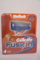 Катрiджi для гоління Gillette Fusion 4шт. оригiнал