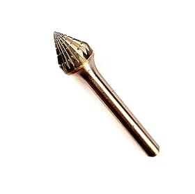 Борфреза твердосплавна тип J 12х11х6х63мм (зенківка 60 градусів)