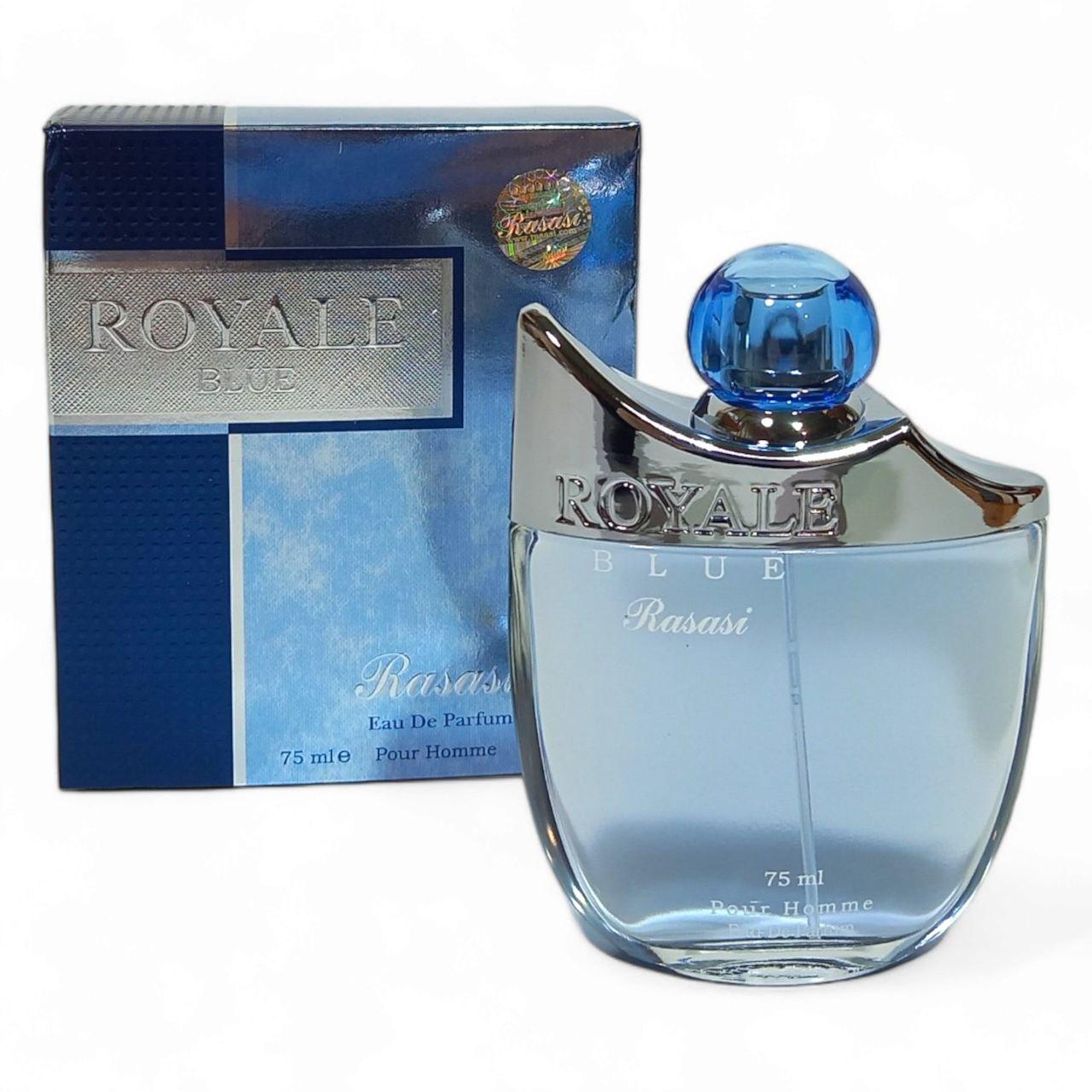 Парфумована чоловіча вода Royale Blue Rasasi pour homme 75 мл. (361546354617), фото 1