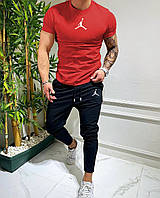 Мужской Футболка+штани Jordan Комплекты мужской одежды Мужские костюмы и комплекты