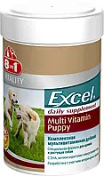 Витамины Ексель для щенков для собак 8в 1 Excel Multi Vit-Puppy 100 таблеток