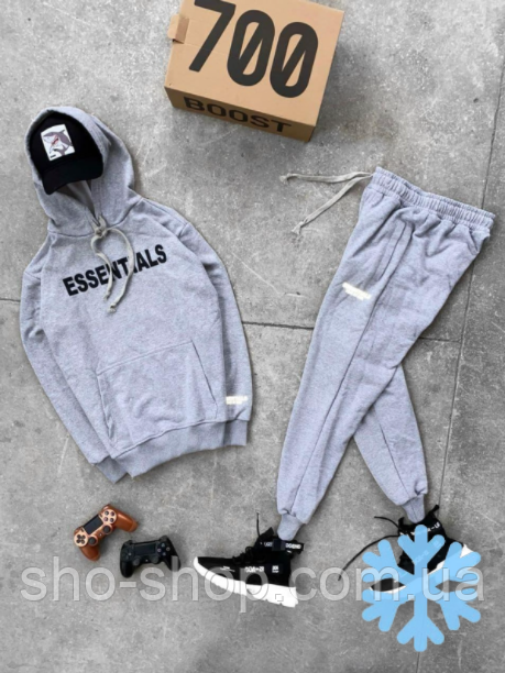 Чоловічий спортивний костюм Костюм Essentials Повсякденний спортивний костюм чоловічий, фото 1