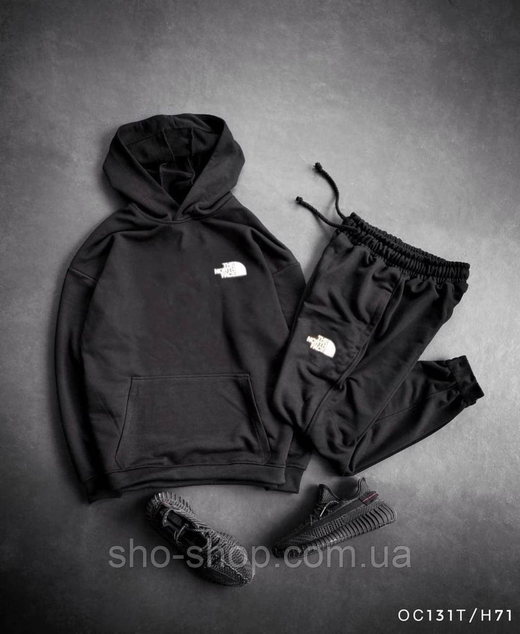 Чоловічий спортивний костюм ФЛІС Костюм The North Face Чоловічий флісовий костюм, фото 1