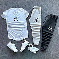 Мужской Футболка+штаны New Yorker ( штаны на выбор) Комплекты мужской одежды Мужские костюмы и комплекты