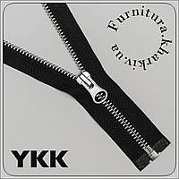 Молния металлическая разъемная YKK №5 длина 30 см никель