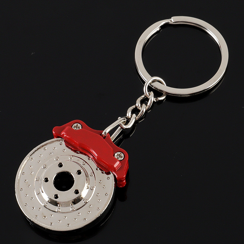 Брелок Гальмівний диск і супорт червоний, фото 1