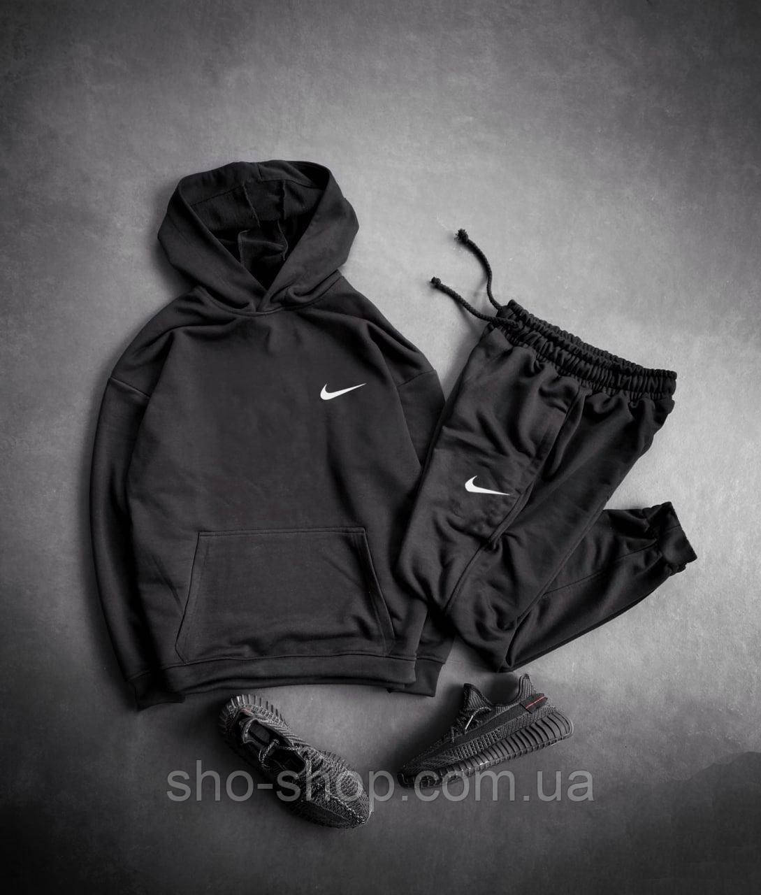 Чоловічий спортивний костюм Фліс костюм Nike Чоловічий флісовий костюм, фото 1