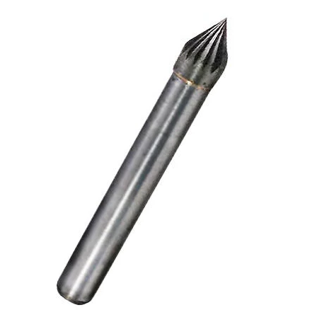 Борфреза твердосплавна тип J 6x5x6x48мм (зенкiвка 60 градусiв), фото 1