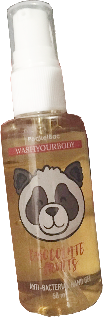 Антисептик для рук PocketBac WashYourBody FOCOLATE FRUITS 50 мл