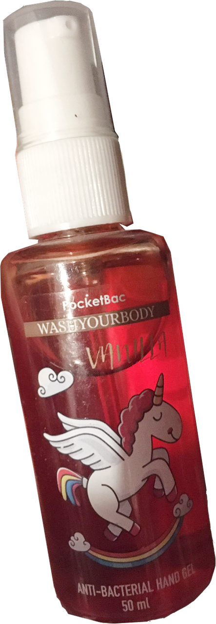 Антисептик для рук PocketBac WashYourBody Unicorn 50 мл