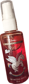 Антисептик для рук PocketBac WashYourBody Unicorn 50 мл